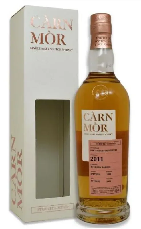 Miltonduff  10y 2011 2021 Carn Mor Speyside 47,5% vol. 0,7l  Strictly Limited Whisky