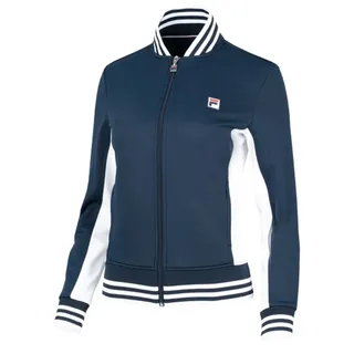 fila sport Georgia Reißverschlusspullover - Navy / White - S