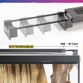 Exo Terra TerraSky UV-LED 10W, - UVB LED-Leuchte für Terrarien, individuell steuerbares Lichtspektrum, Fernbedienung, IP54, inkl. Timer