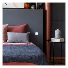 Nedis SmartLife Wandschalter Zigbee 3.0 - Wandhalterung - Android/IOS - Kunststoff - Weiss