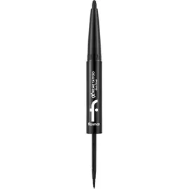 Flormar Augen-Make-up EyelinerExtreme Tattoo Duo Liner 01 Black 2,7 g ()