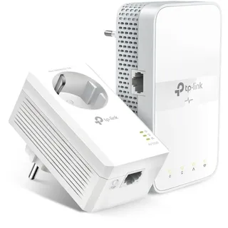 TP-Link AV1000 AC1200 Gigabit-WLAN Passthrough Powerline Extender Kit, 2er-Bundle (TL-WPA7617 KIT)