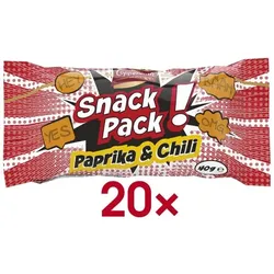 Coppenrath Keksgebäck Snack Pack »Paprika & Chilli« 20x 40 g