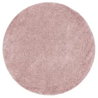 Pergamon Hochflor Langflor Teppich Aloha Altrosa Rund