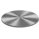 höfats Feuerschale Deckel Ø 70 cm Edelstahl silber