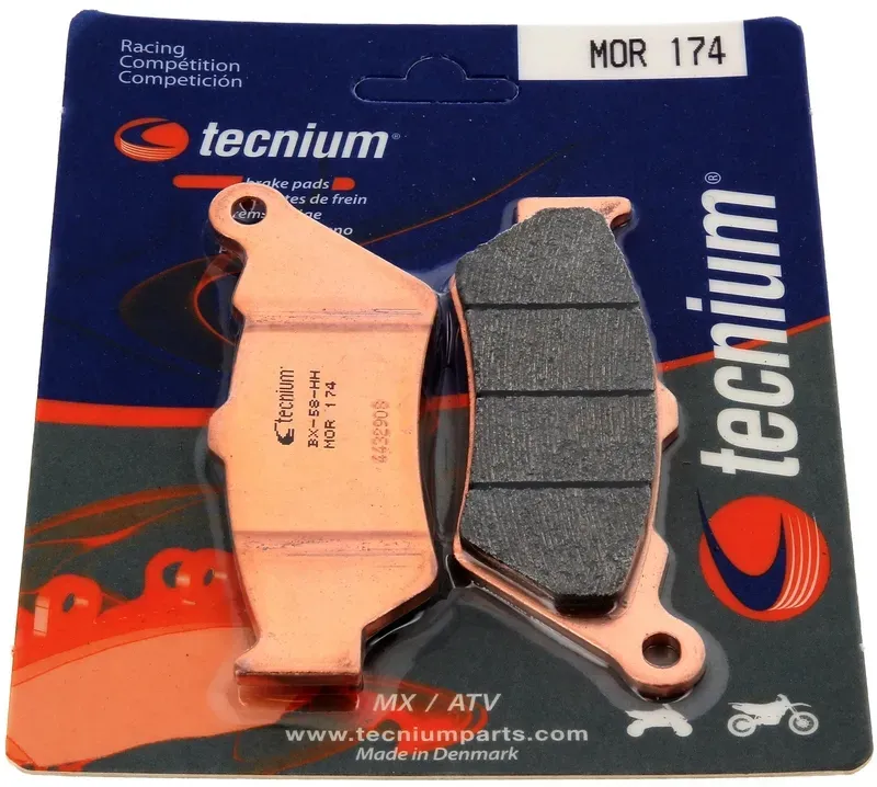 TECNIUM MX/ATV Bremsbeläge aus Sintermetall - MOR174