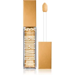 NYX Professional Makeup Ultimate Glow Shots Flüssig-Lidschatten mit Glitter Farbton 14 Glitzy Guava 7,5 ml