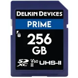 Delkin Devices Delkin PRIME UHS-II (V60) SD Memory Card 256 GB