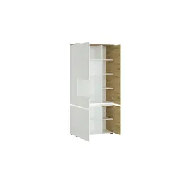 Möbel Boss Vitrine Luci 91 x 40 x 199 cm Weiß