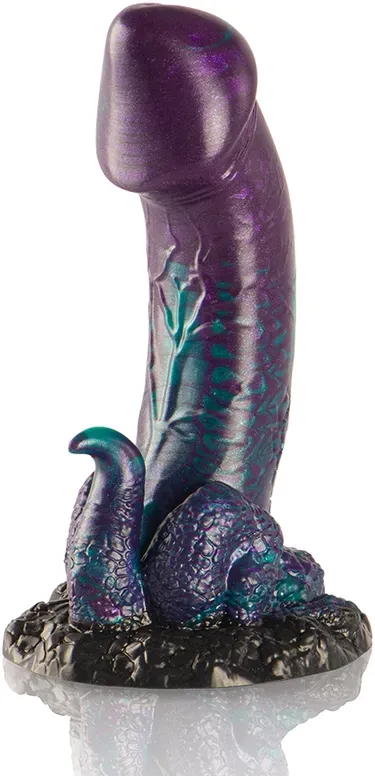 EPIC - BASILISK DILDO DOPPELT SCHUPPIG VERGNÜGEN, KLEINE GRÖSSE