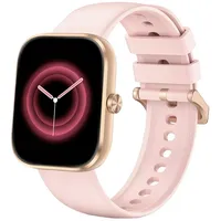 Sytifro Smartwatch Damen Herren, Fitness Tracker Uhr mit 8 Tage Akkulaufzeit Smartwatch, 150+ Sportmodes, Bluetooth 5.3 Sportuhr, Gesundheits-Uhren mit Benachrichtigung, 24/7 Herzfrequenz, Blutsauerstoff, Schlafqualität, Schrittzähler, Sprachassistent und Musiksteuerung etc., IP68 Wasserdichte Fitnessuhr Damen Herren, verfügbar für IOS und Android. rosa