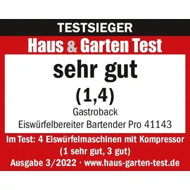 GASTROBACK Eiswürfelbereiter