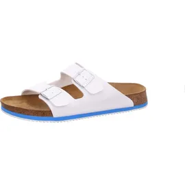 Birkenstock Arizona Super Grip Birko-Flor schmal Weiß 46
