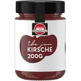 Schwartau The Jam Kirsche | Premium Konfitüre mit 60% Fruchtanteil | Zuckerreduzierter, fruchtiger Frühstücksaufstrich aus besten Kirschen für Gebäck, Croissants, Desserts und Brunch-Momente | 220 g