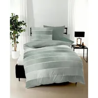 KAEPPEL Timeless Mako-Satin jade 135 x 200 cm + 80 x 80 cm