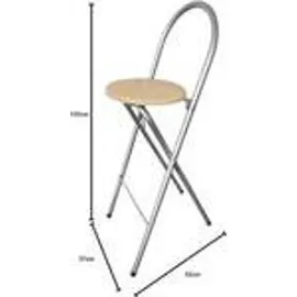 mm_unverified_brand Kmh® Barhocker Bill klappbar & platzsparend, ideal für Küche, Bar & Events