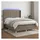 vidaXL Boxspringbett 140 x 200 cm Taupe