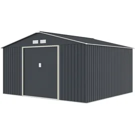 HATTORO Gerätehaus S350 3,41 x 3,22 m Grau