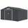 HATTORO Gerätehaus S350 3,41 x 3,22 m Grau