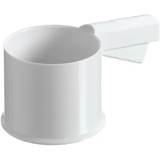 Einhand KAISER Mehlsieb (LBH 21.50x10.50x9.50 cm) - weiß - LBH 21.50x10.50x9.50 cm