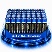 Wilhelm 40 AAA Wilhelm Universal Alkaline Batterien Mikro LR03 im Shrink LR03