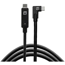 Tether Tools TetherPro USB-C to USB-C Right Angle - black