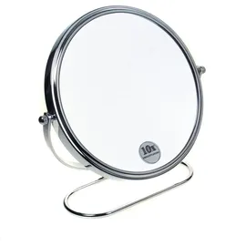 luxuskollektion Faltbarer Tischspiegel 10x Vergrößerung 8 inch Standspiegel