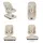 Cangaroo Babywippe Hera elektrisch, Musik, Moskitonetz, 360-Grad-Drehung, Timer beige