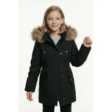 KIDS ONLY Kogiris Fur Parka OTW Schwarz 122