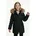 KIDS ONLY Kogiris Fur Parka OTW Schwarz 122