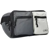 CMP Uni Gürteltasche 3V25987, schwarz / grau, Taglia Unica, Gürteltasche