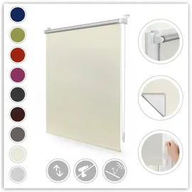 Lichtblick Thermo-Rollo Klemmfix 100 x 150 cm creme