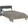 vidaXL Ganzjahresbettdecke Hellgrau 135 x 220 cm Mikrofaser