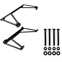 STEALKEY CUSTOMS SK-UNI, Montageschelle, Stahl, Schwarz, SK-UNI 80 Pump Combo -