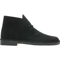 CLARKS Desert Stiefel Black Sde 43