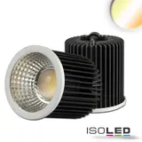 ISOLED LED Spot weißdynamisch GU10 8W 3-polig, 24V DC, silber, 60°, 2700-5700K CRI80