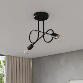 Sollux SL.1472 Kronleuchter LOOP 2 Schwarz