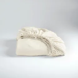 Cinderella Spannbettlaken »Weekend«, OEKO-TEX®-zertifiziert Cinderella ivory B/L: 100 cm x 200 cm
