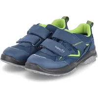 superfit Jungen Jupiter Gore-Tex Sneaker, BLAU/HELLGRÜN 8000