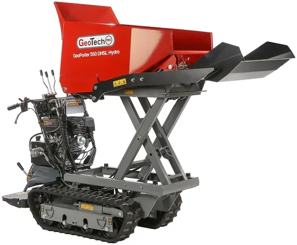 GeoTech Pro GeoPorter 550 DHSL Hydro - Raupentransporter  mit Scherenhubmechanismus