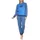 normann Frottee Pyjama mit Sternmotiv Blau 44-46