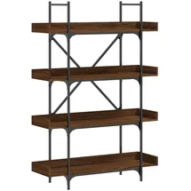 vidaXL Bücherregal 5 Böden 100 x 33 x 180,5 cm Braun