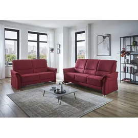 die planbar 2-Sitzer Polyester rot