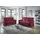 die planbar 2-Sitzer Polyester rot