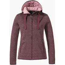 Schöffel Fleece Hoody Aurora L, viola, 38