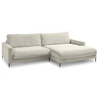 Sormani Ecksofa Florenz Cord Snow