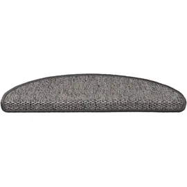 vidaXL Treppenmatten Selbstklebend Sisal 15 Stk. 65x21x4 cm Anthrazit