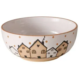 Boltze Keramikschale Inken Weiß Ø23 cm