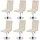 MCW Esszimmerstuhl C41 Kunstleder creme 6er Set
