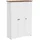 vidaXL Kleiderschrank 3-türig 118 x 171 x 50 cm Weiß